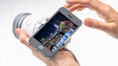 Olympus представила накладную камеру для смартфонов