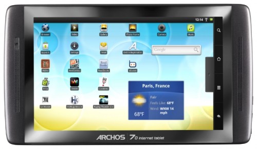 Планшет Archos 70 internet tablet 8Gb